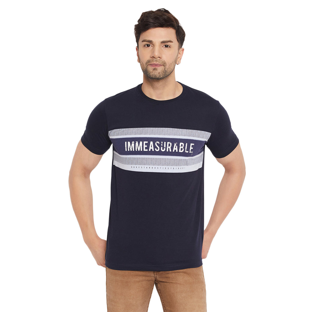 Duke Urban Men Half Sleeve Cotton T-shirt (MLF7051)