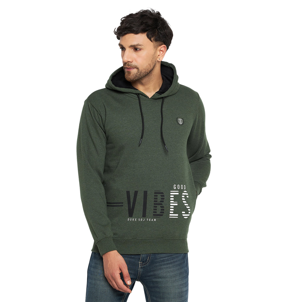 Duke Urban Men Hooded Sweatshirt  (LF3896)