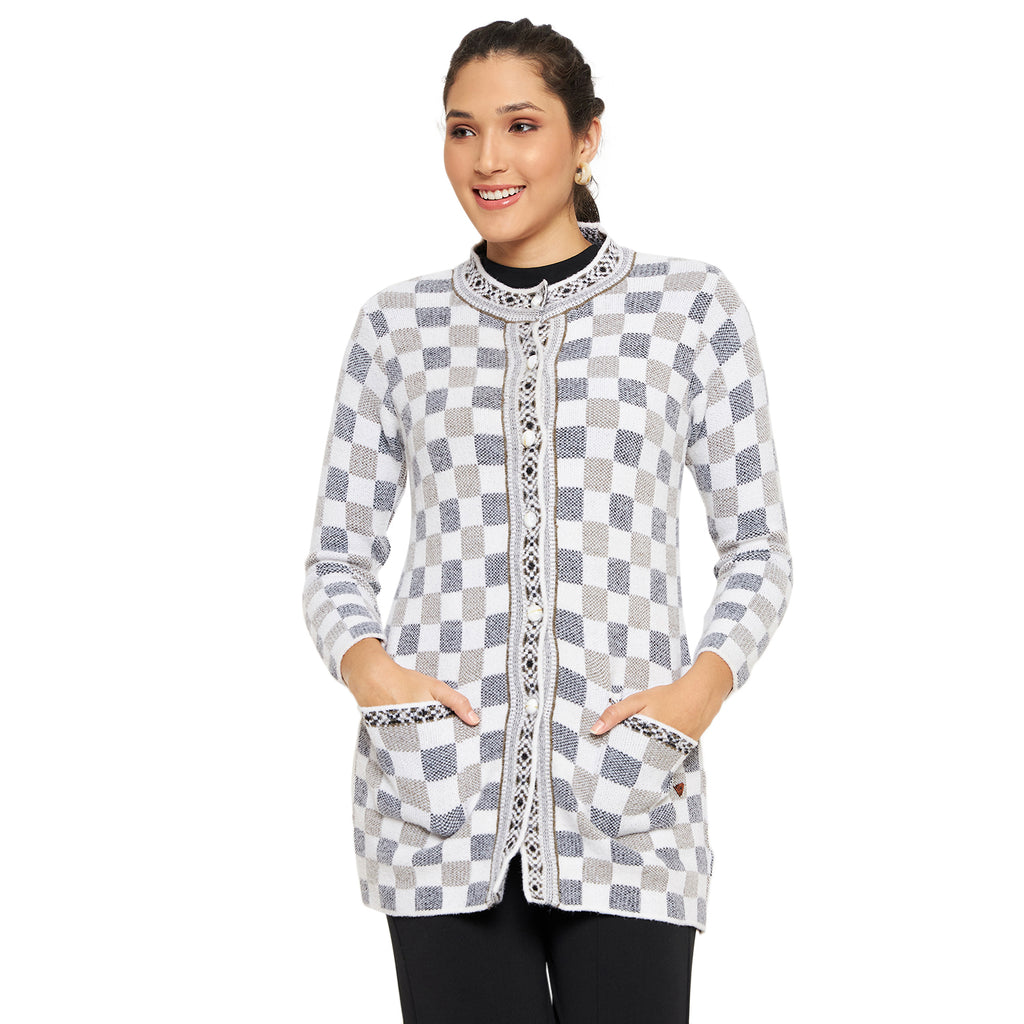 Duke Urban Women Full Sleeve Cardigan (SDS1226)