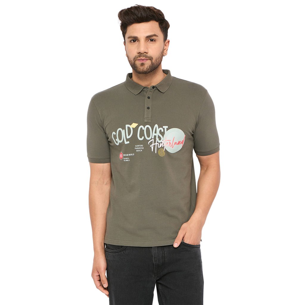 Duke Urban Men Half Sleeve Cotton T-shirt (LF7175)