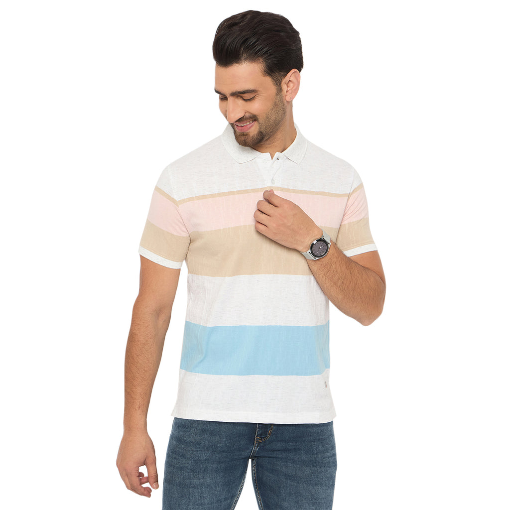 Duke Urban Men Half Sleeve Cotton Tshirt (LF7365)
