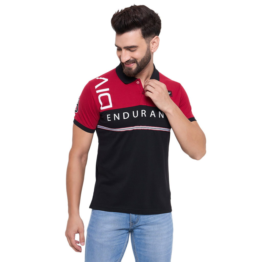 Duke Urban Men Half Sleeve Cotton Tshirt (LF7122)