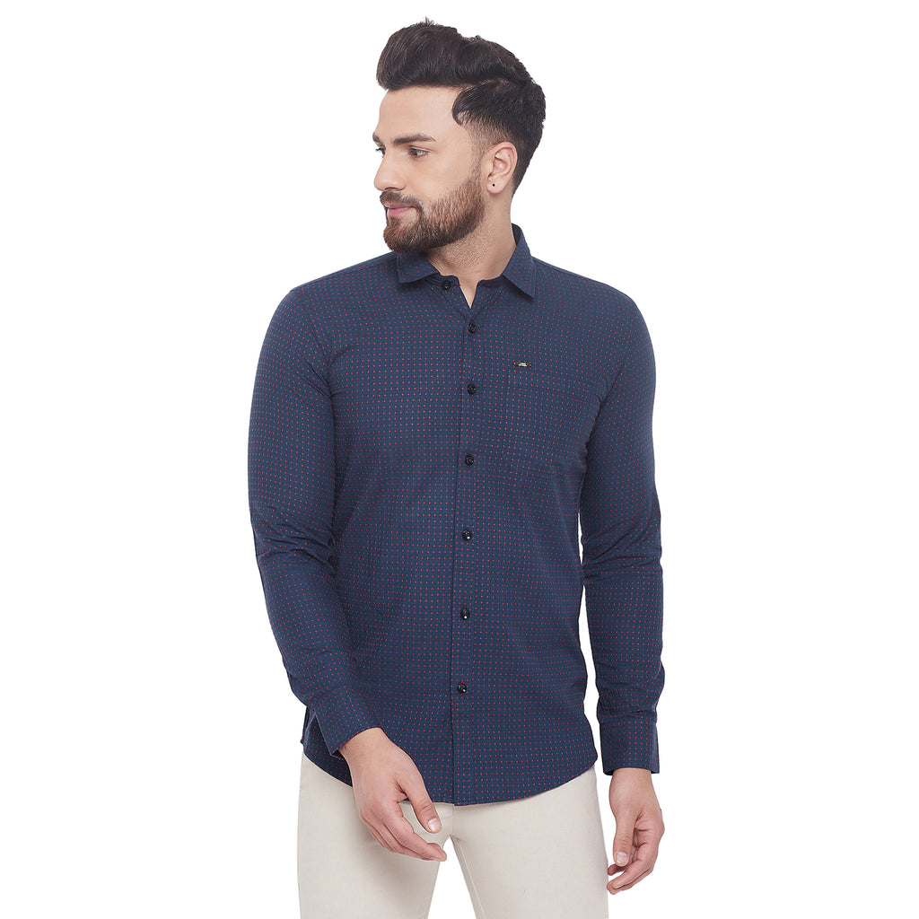 Duke Urban Men Full Sleeve Cotton Shirt (SDO8738)