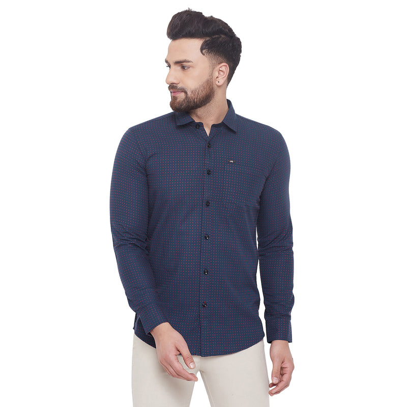Duke Urban Men Full Sleeve Cotton Shirt (SDO8738)