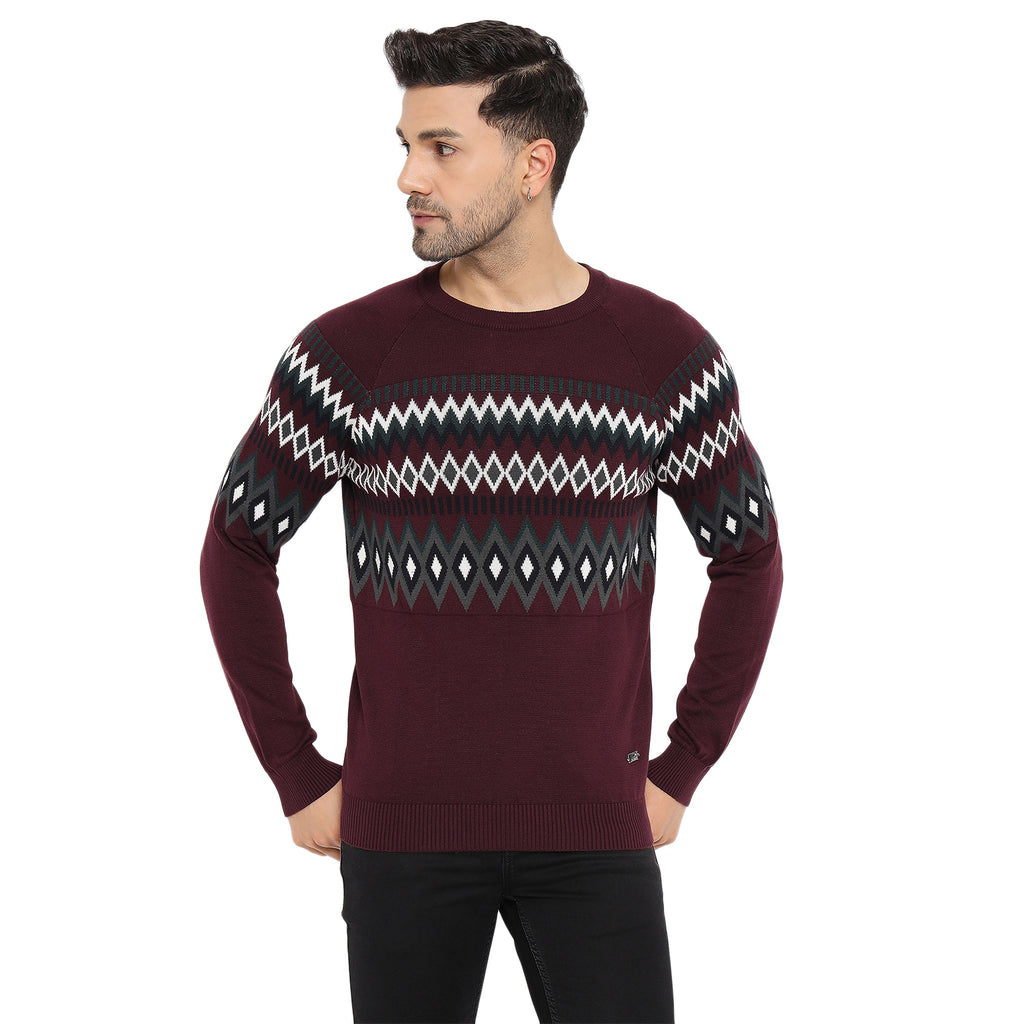 Duke Urban Men Full Sleeve Round Neck Pullover (SDS2186)