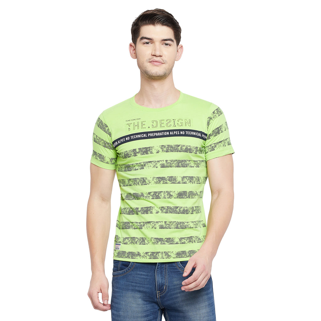 Duke Urban Men Half Sleeve Cotton T-shirt (LQ1907)