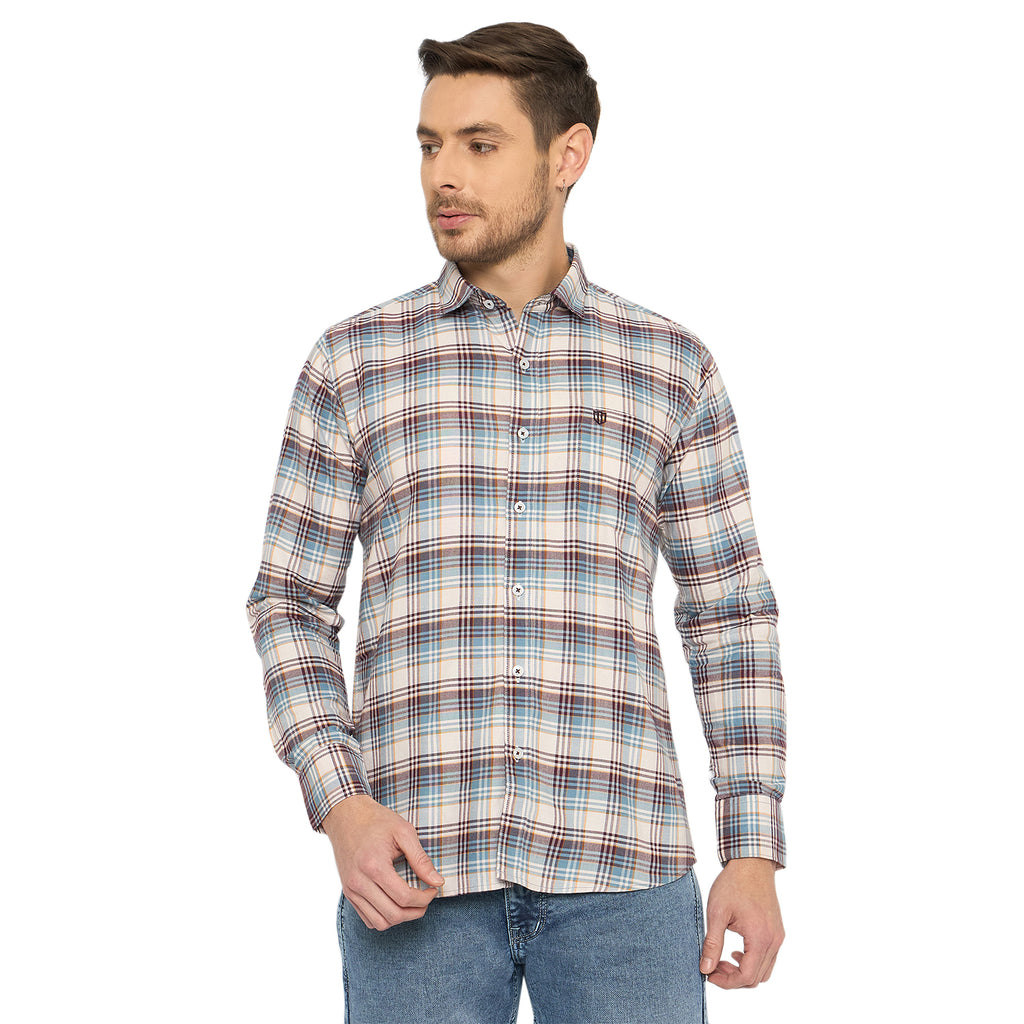 Duke Urban Men Full Sleeve Cotton Shirt (SDO8CKAF)