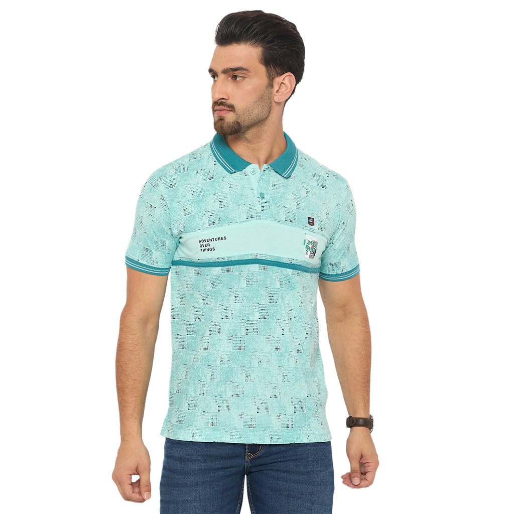 Duke Urban Men Half Sleeve Cotton Tshirt (LF7394)