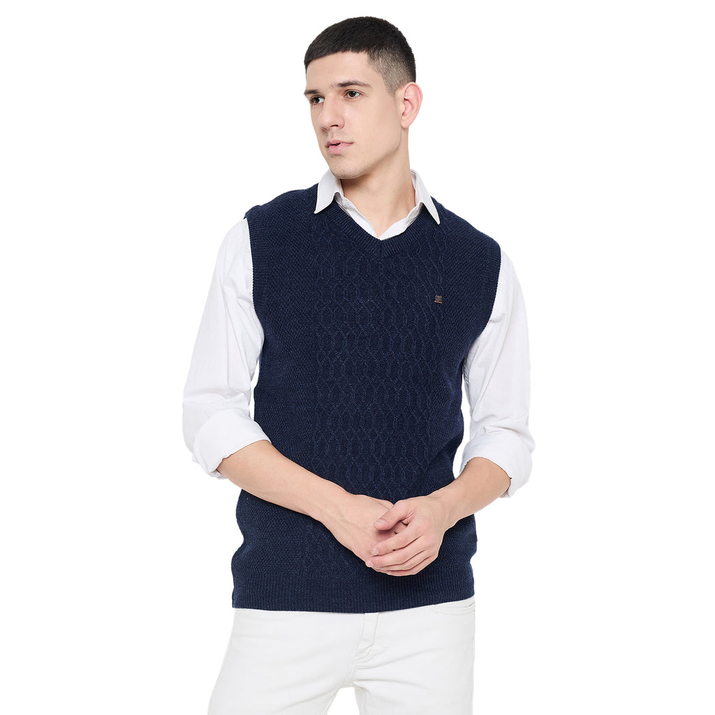 Duke Urban Men Sleeveless V Neck Sweater (SDS2234)