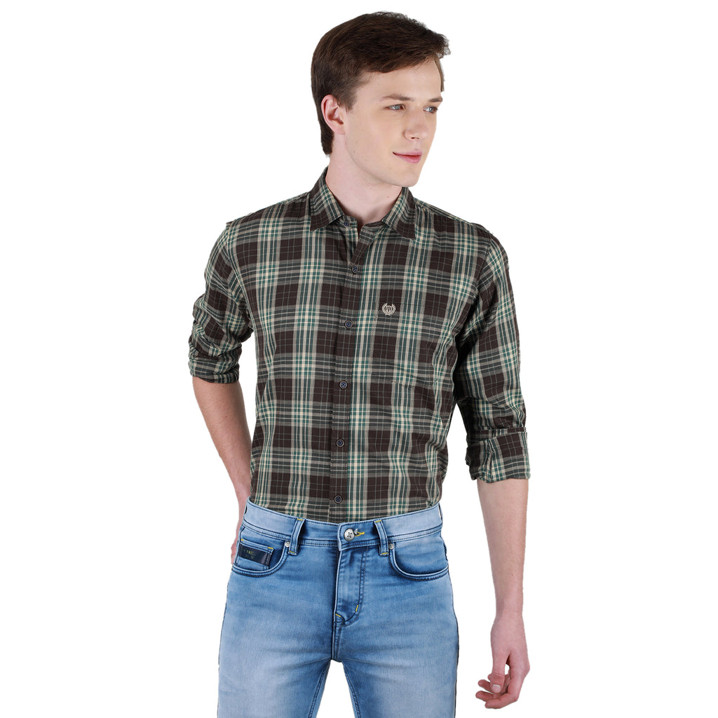 Duke Urban Men Full Sleeve Cotton Shirt (SDO6CKU)