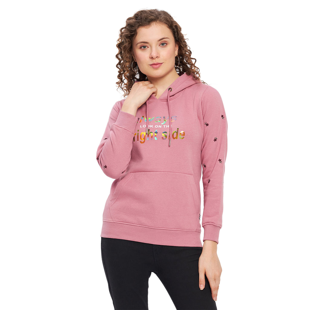 Duke Urban Women Full Sleeve Hooded Sweatshirt (LFX837)