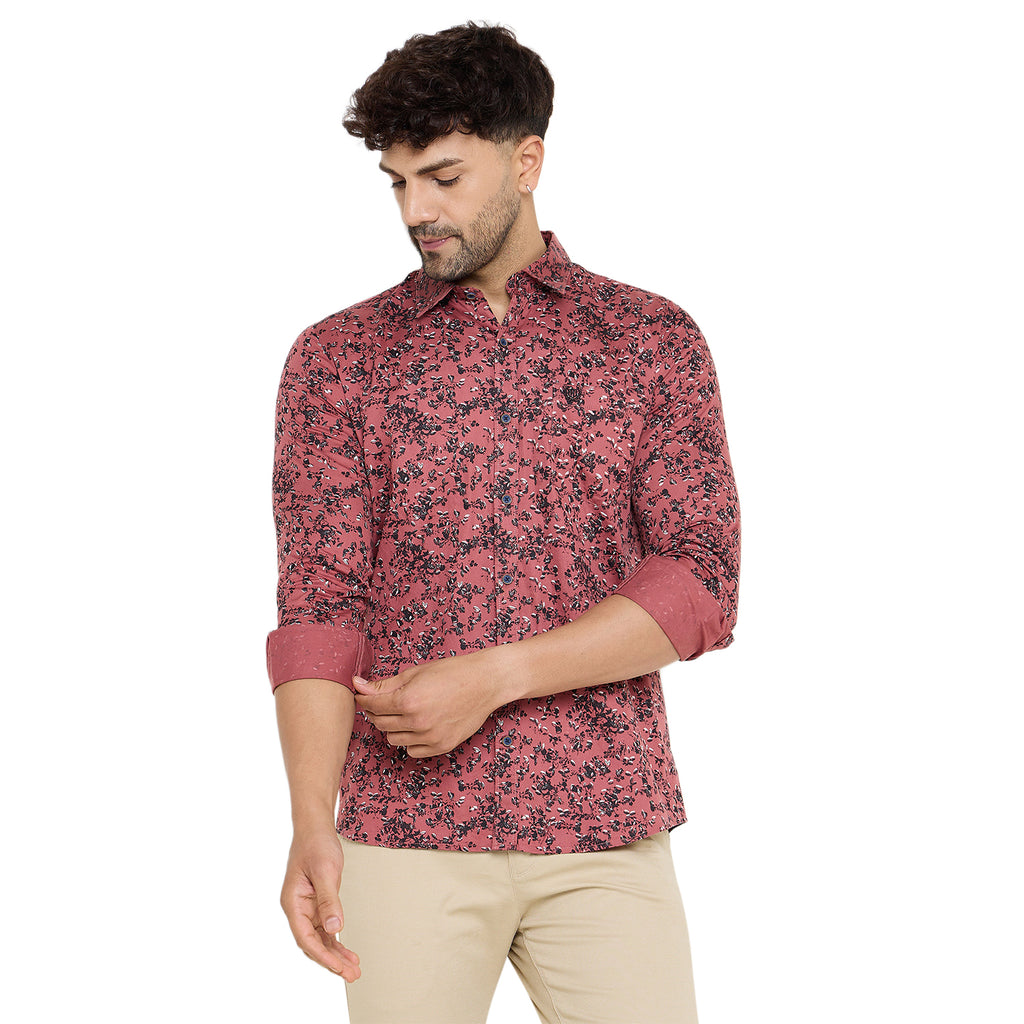 Duke Urban Men Full Sleeve Cotton Shirt (SDO6PRTU)