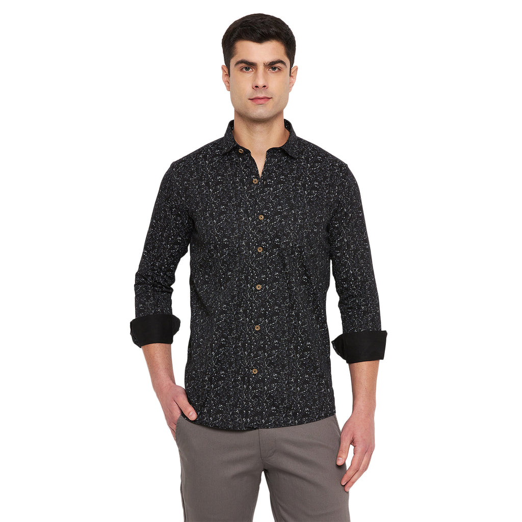 Duke Urban Men Full Sleeve Cotton Shirt (SDO8PRSM)