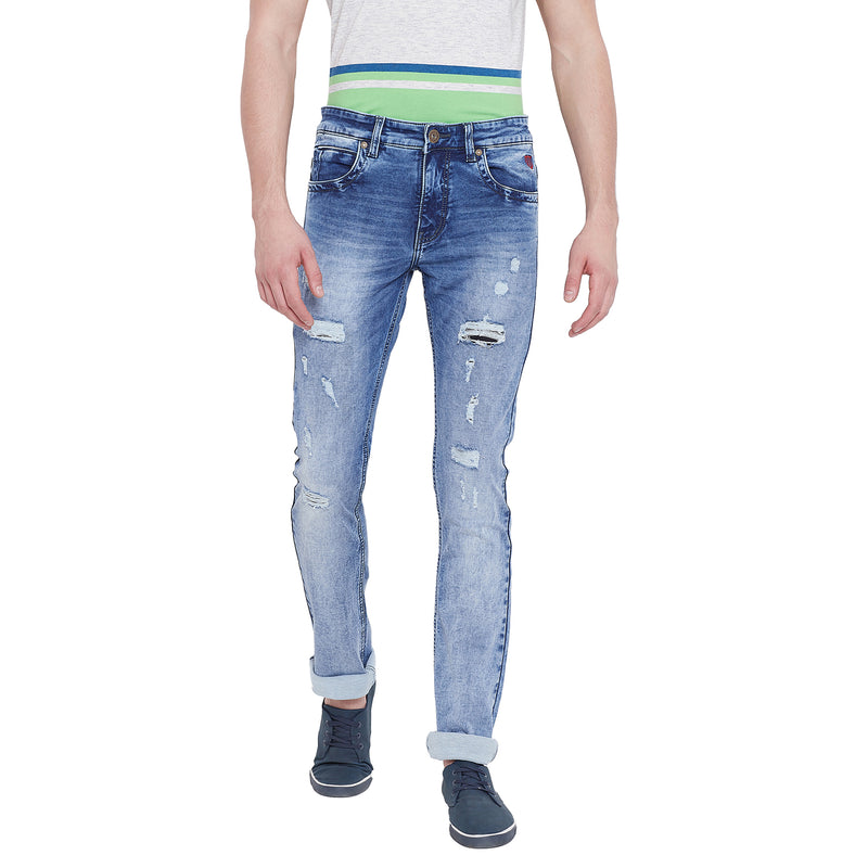Duke Urban Men Comfort Fit Stretchable Jeans (SDD8135)