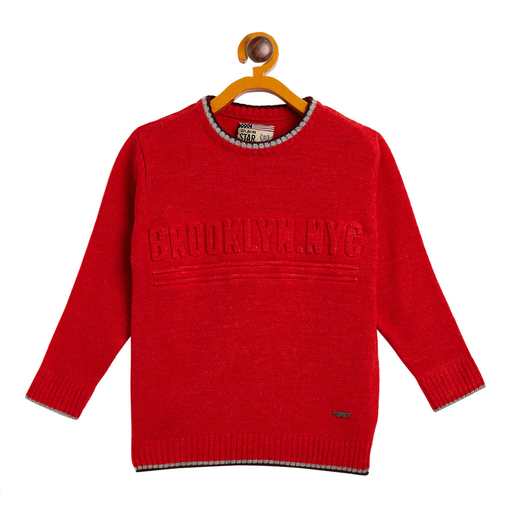 Duke Urban Boys Full Sleeve Round Neck Pullover (SDS3540)