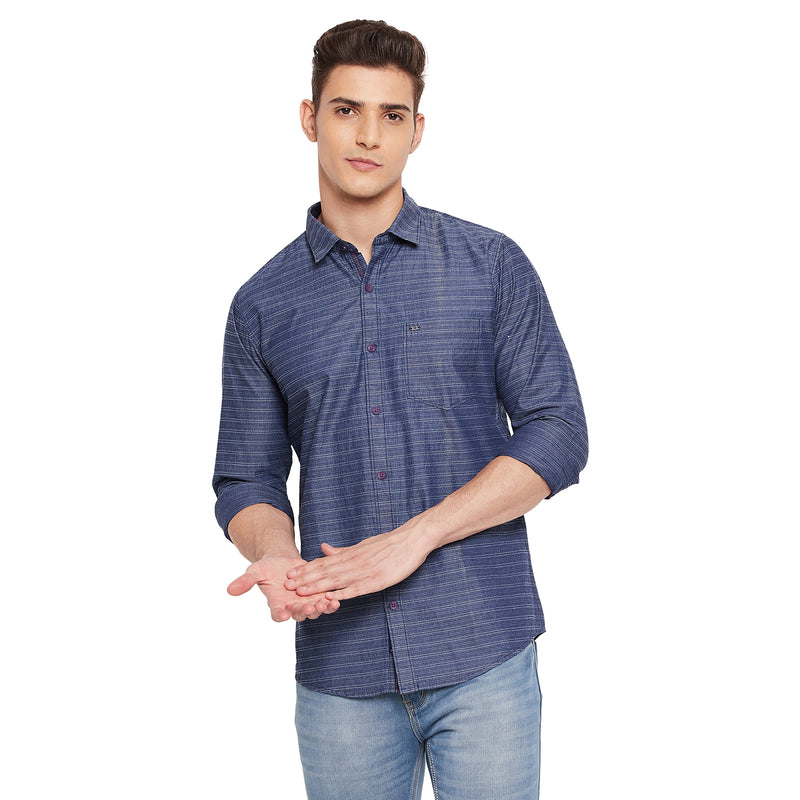 Duke Urban Men Full Sleeve Cotton Shirt (SDO8704)