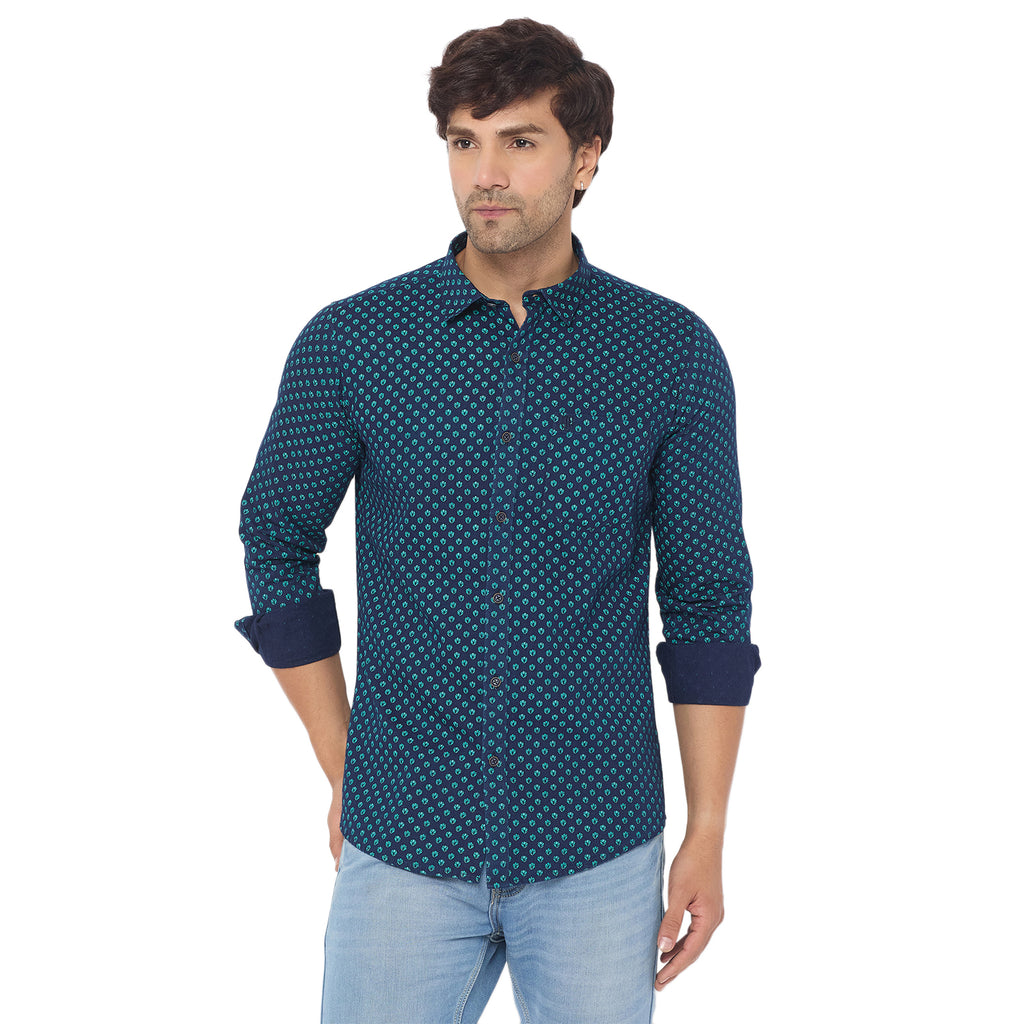 Duke Urban Men Full Sleeve Cotton Shirt (SDO7PRIC)