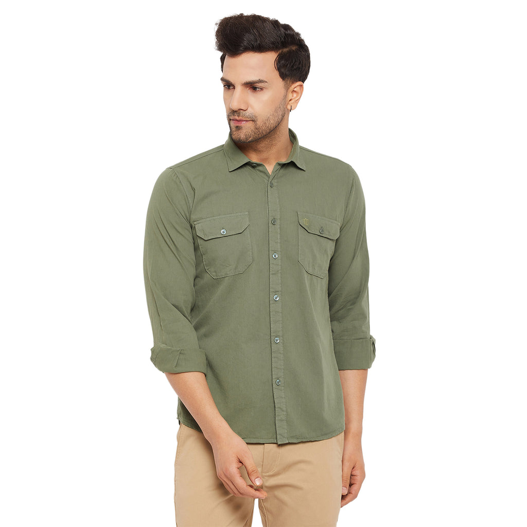 Duke Urban Men Cotton Full Sleeve Shirt (SDO9PLT)