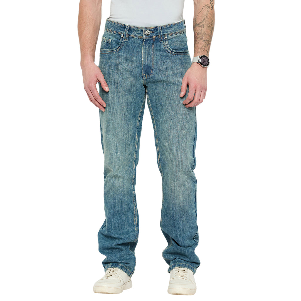 Duke Urban Men Straight Fit Stretchable Jeans (SDD5718)