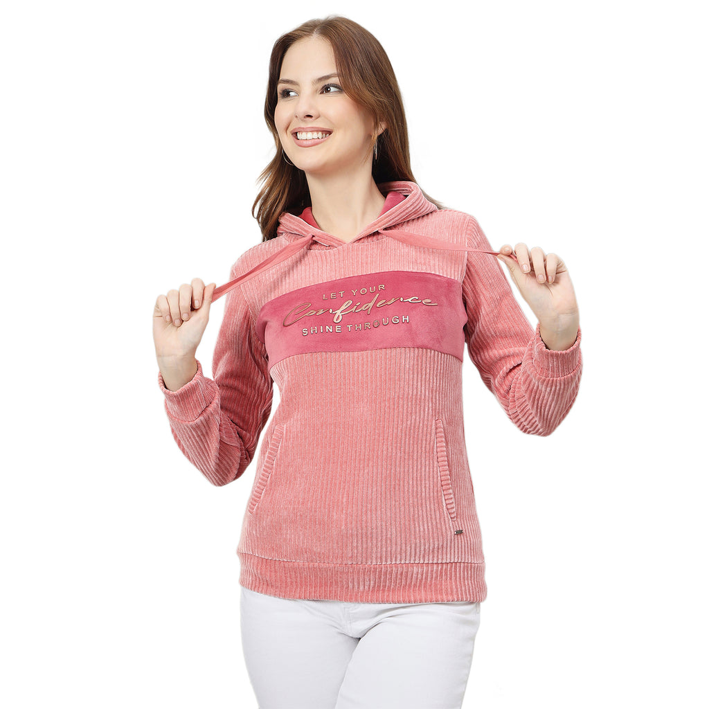 Duke Urban Women Hooded Regular Sweatshirt (LFX970)