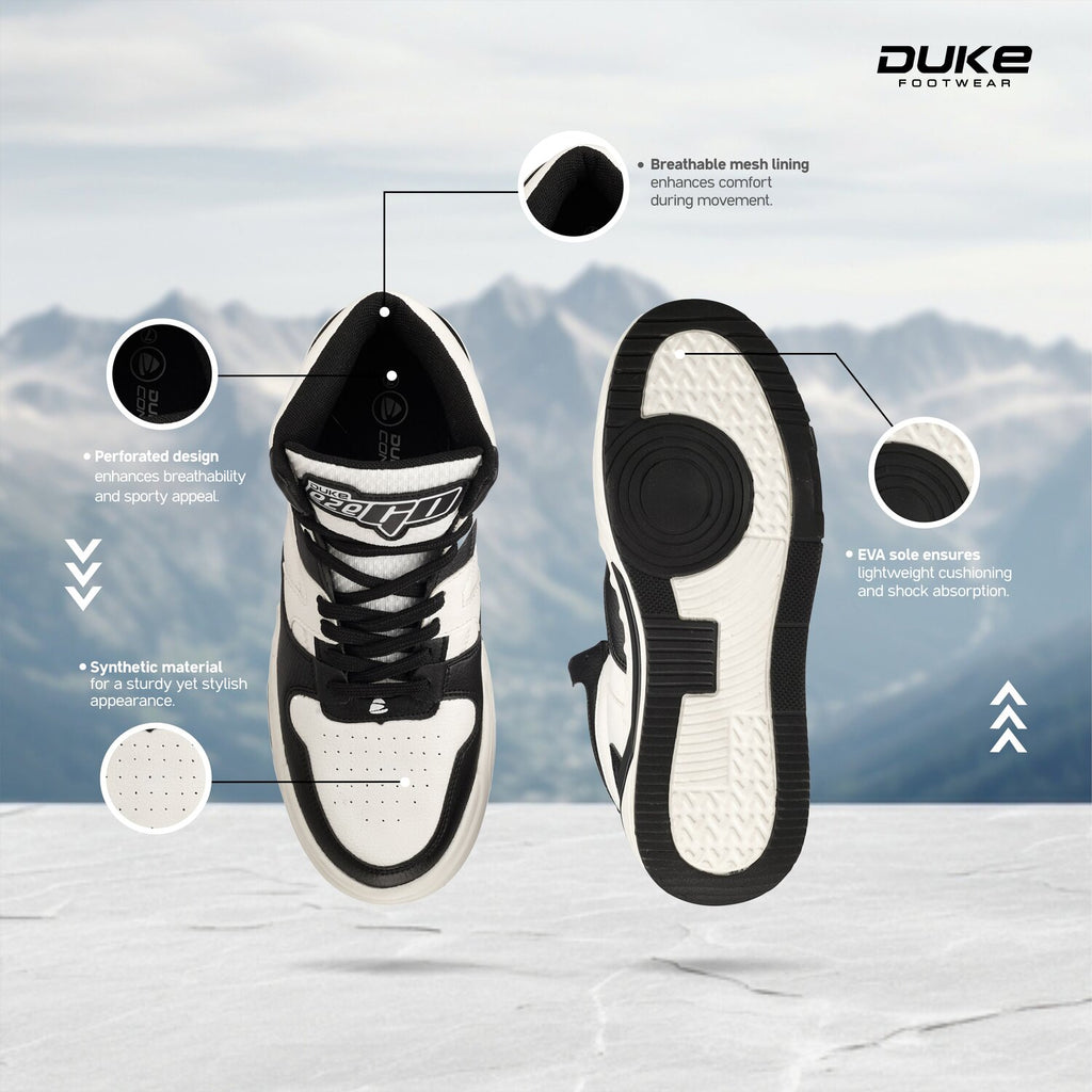 Duke Men's High Kick Sneakers (FWOL2584)