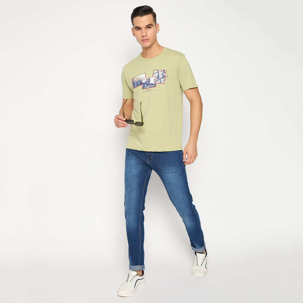 Duke Urban Men Half Sleeve Cotton T-shirt (ONLF301)