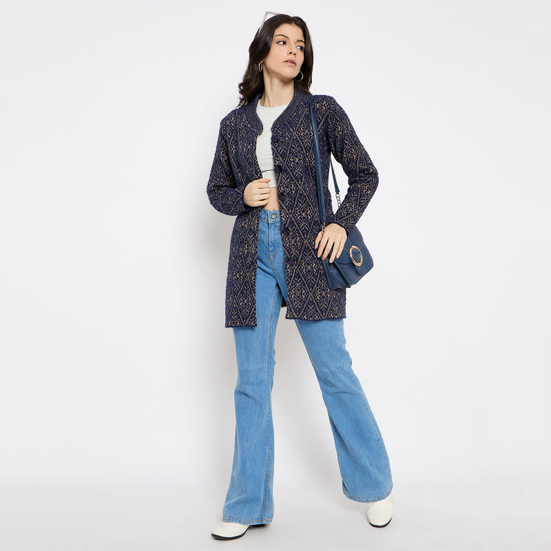 Duke Urban Women Full Sleeve Long Sweater (SDS1217)