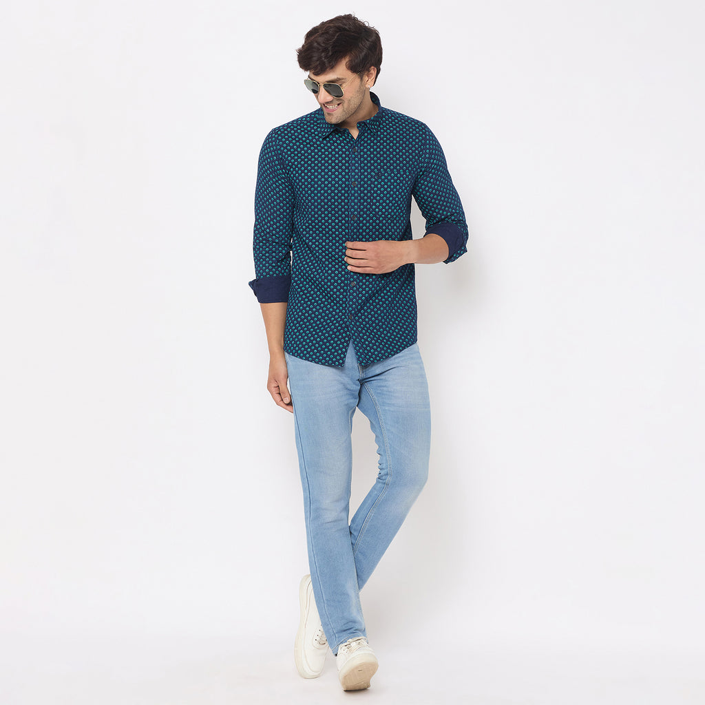 Duke Urban Men Full Sleeve Cotton Shirt (SDO7PRIC)