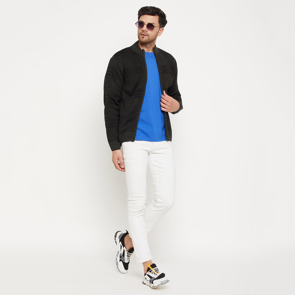 Duke Urban Men Full Sleeve Zipper Pullover (SDS2150)