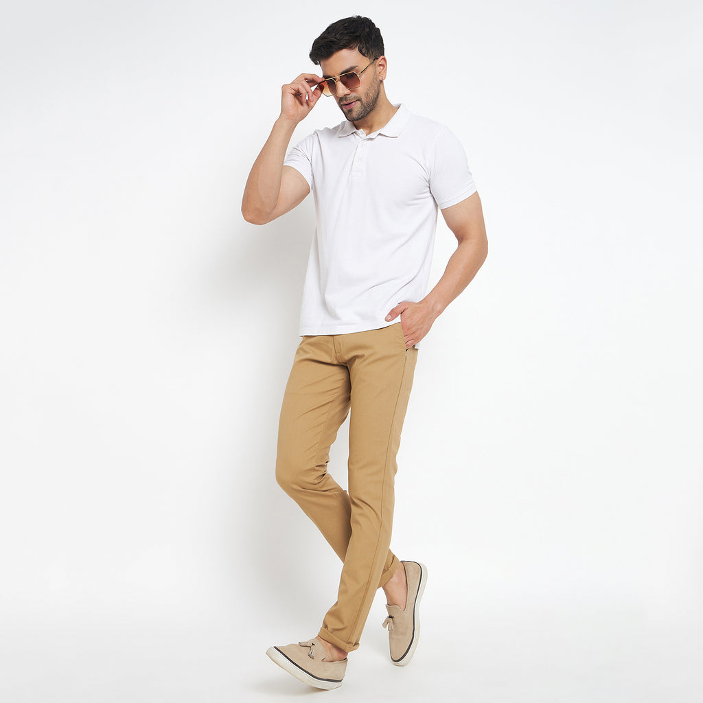 Duke Urban Men Solid Chinos Trousers (SDT4598)