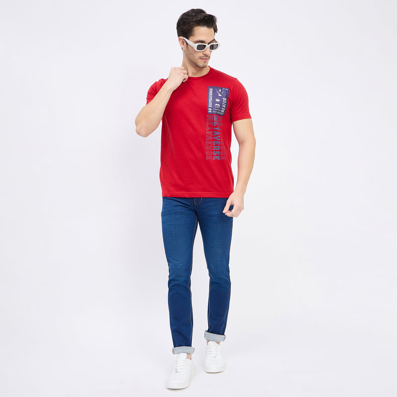 Duke Urban Men Half Sleeve Cotton T-shirt (ONLF260)