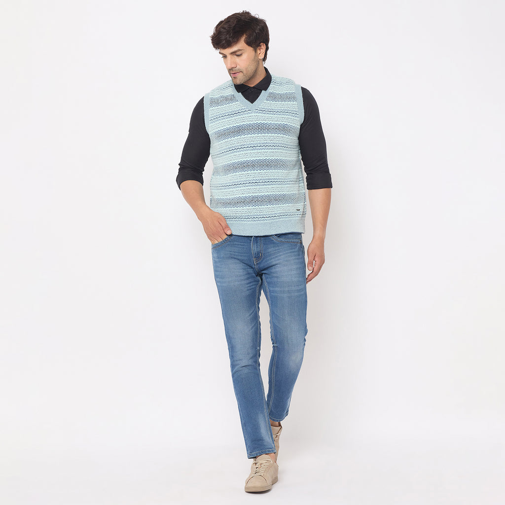 Duke Urban Men V Neck Reversible Sweater (SDS2290)