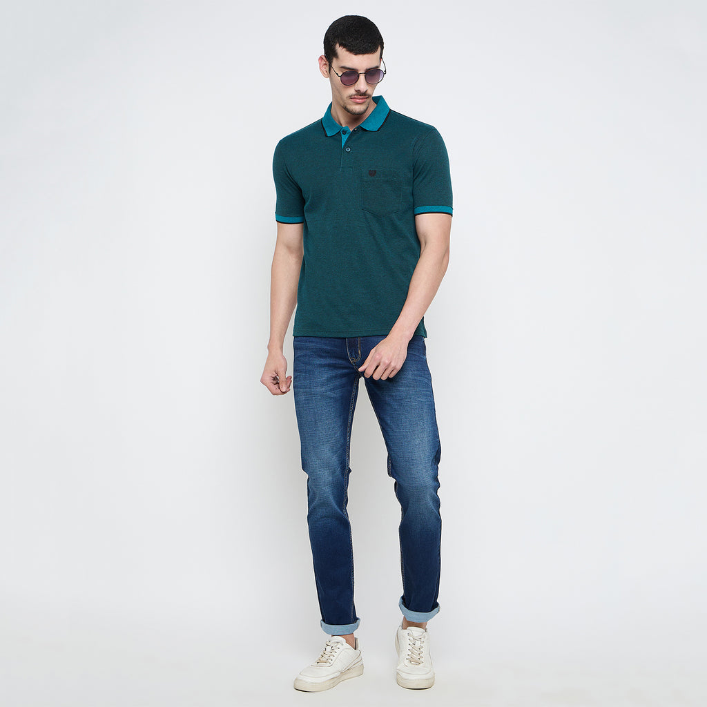 Duke Urban Men Half Sleeve Cotton Polo Tshirt (SD67)