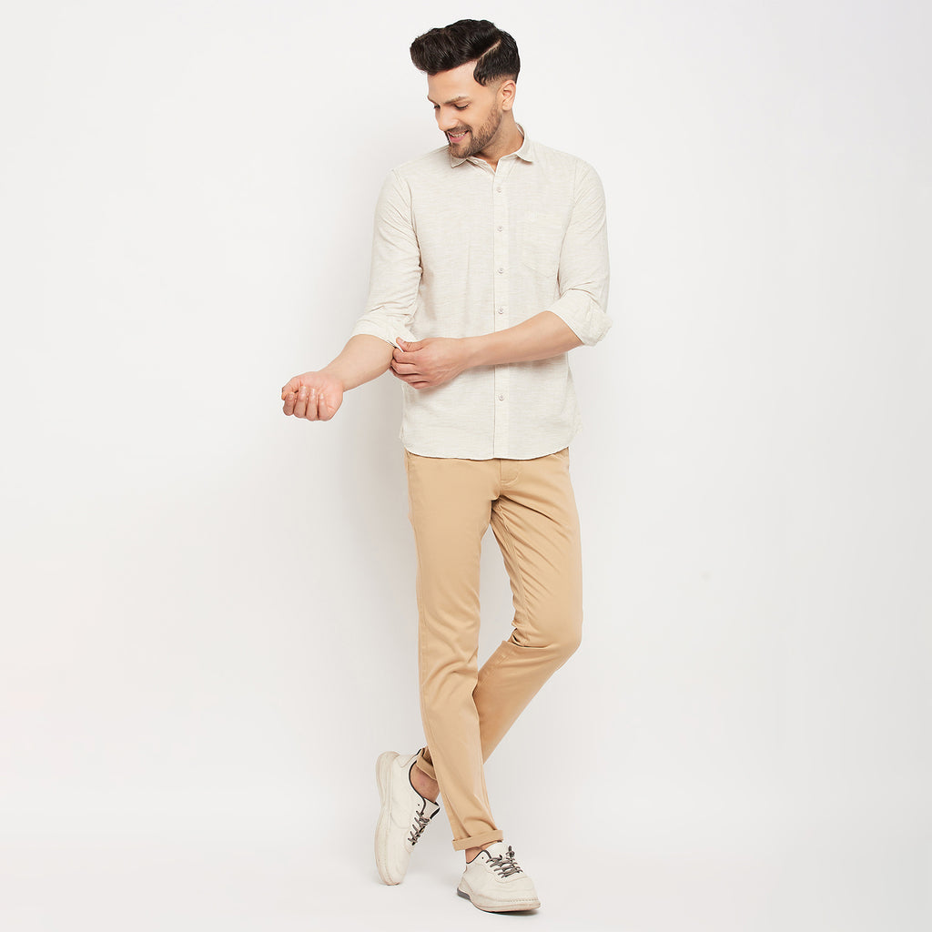 Duke Urban Men Slim Fit Cotton Trousers (SDT4578)
