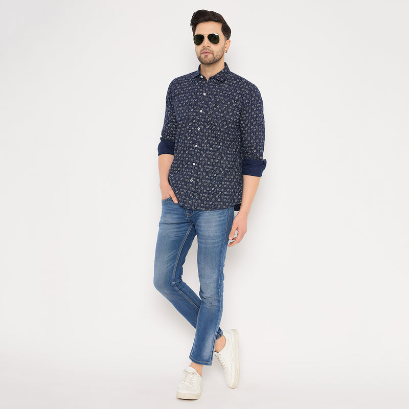 Duke Urban Men Full Sleeve Cotton Shirt (SDO8PROH)