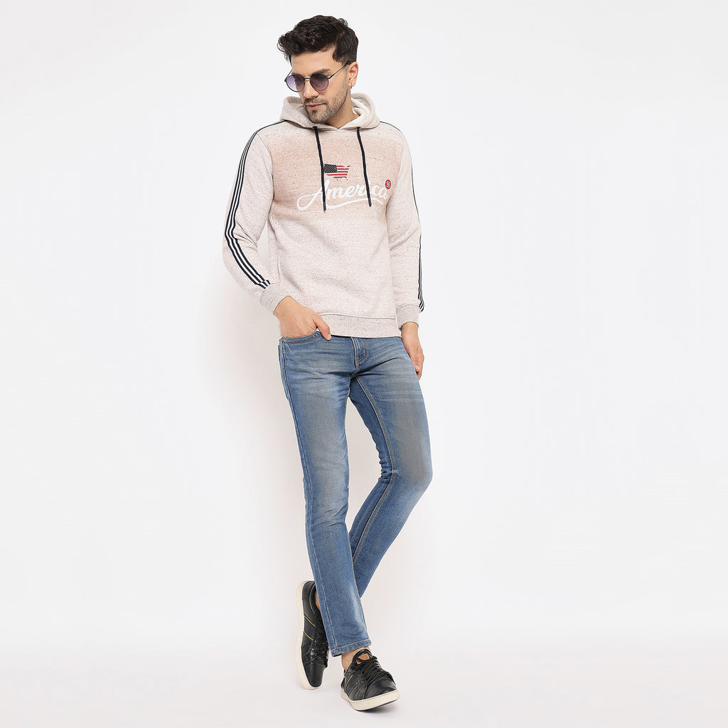 Duke Urban Men Hooded Neck Sweatshirt (LF3838)