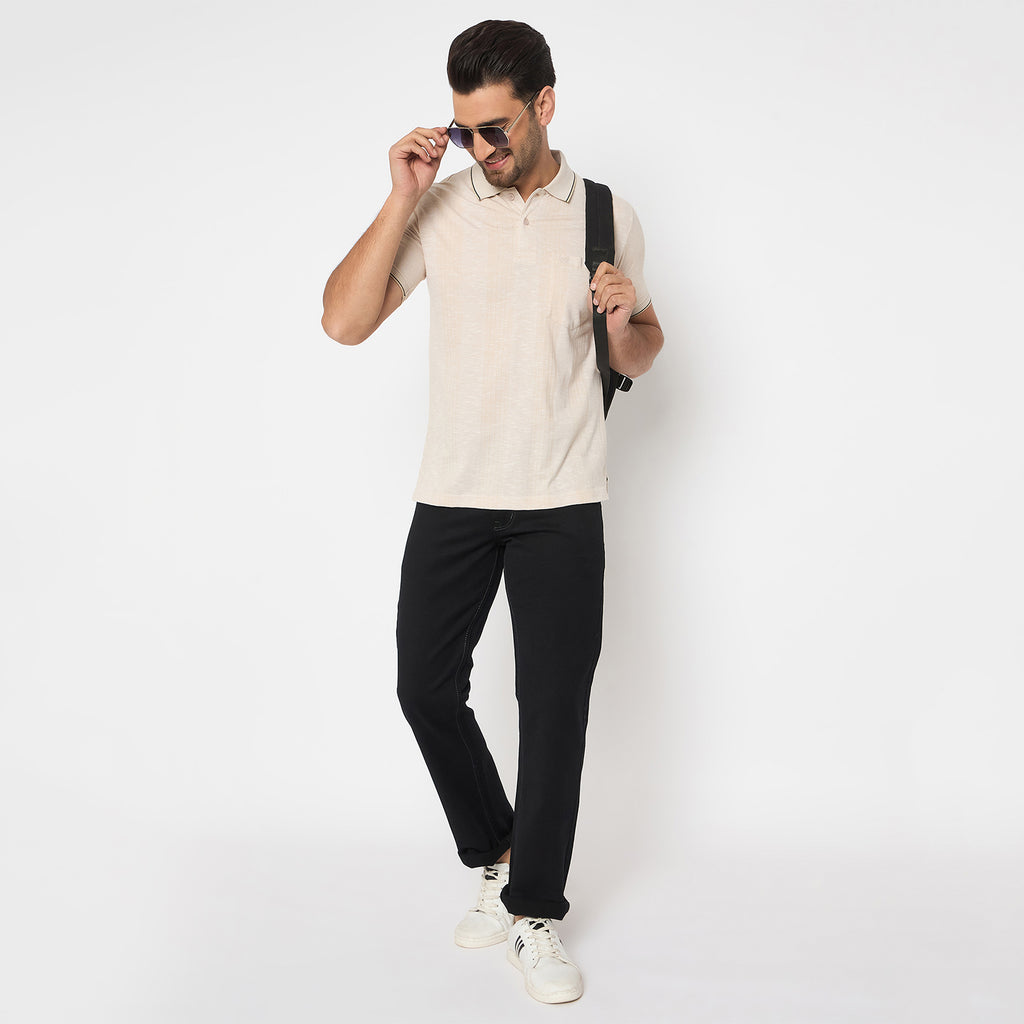 Duke Urban Men Half Sleeve Cotton Tshirt (LF7352)