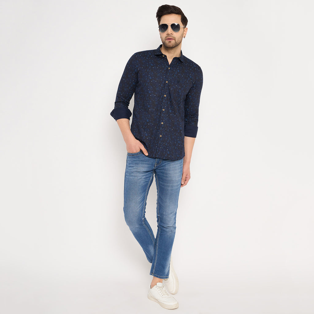 Duke Urban Men Full Sleeve Cotton Shirt (SDO8PRSH)