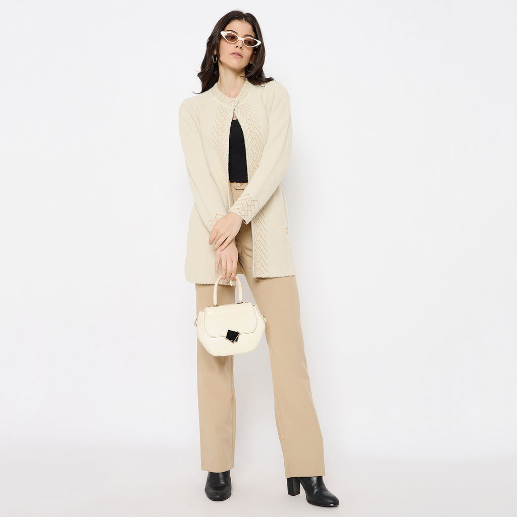 Duke Urban Women Full Sleeve Long Shrug (SDS1399)