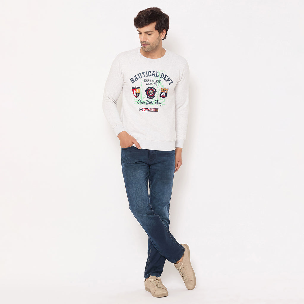 Duke Urban Men Printed Sweatshirt (LF6285)