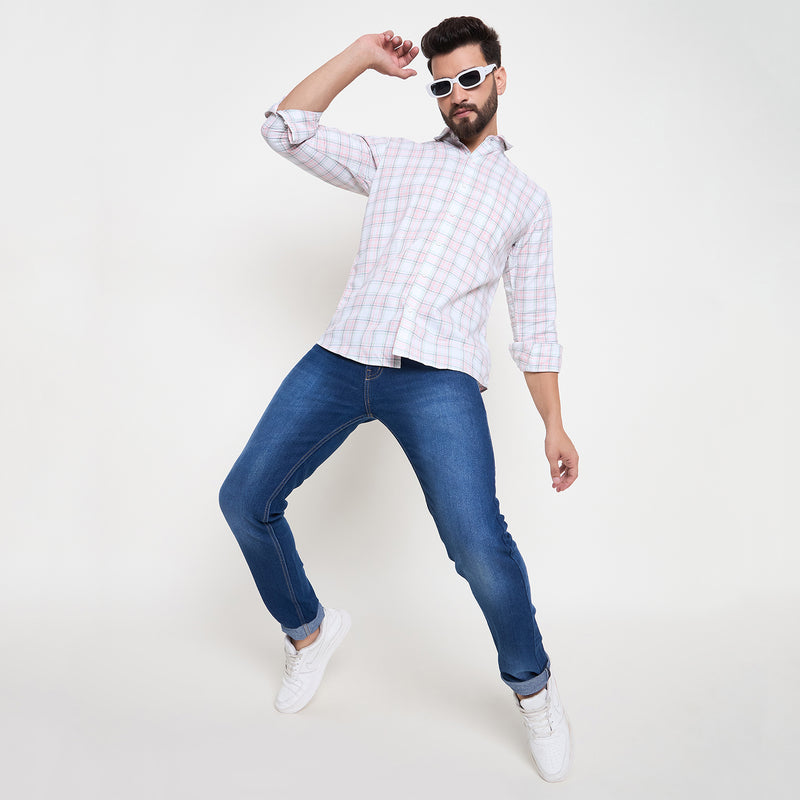 Duke Urban Men Full Sleeve Cotton Shirt (SDO8CKF)