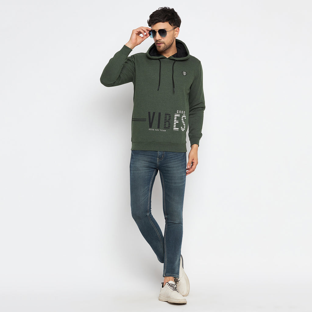 Duke Urban Men Hooded Sweatshirt  (LF3896)