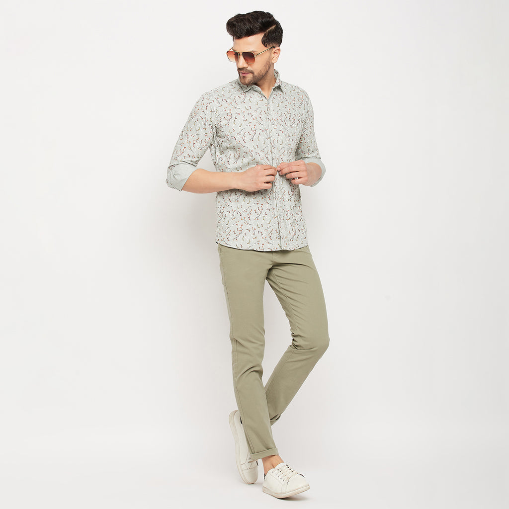 Duke Urban Men Slim Fit Cotton Trousers (SDT4580)