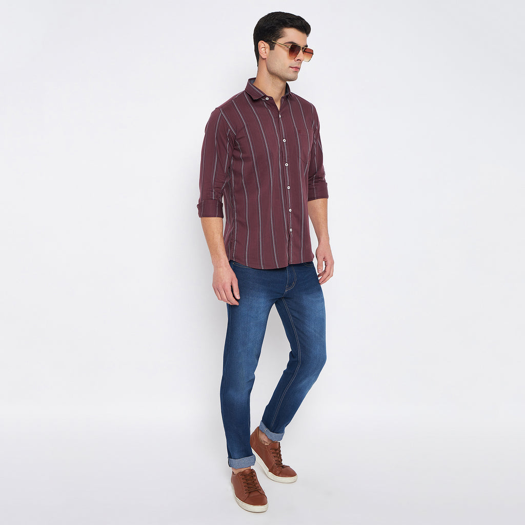 Duke Urban Men Full Sleeve Cotton Shirt (SD8STTA)