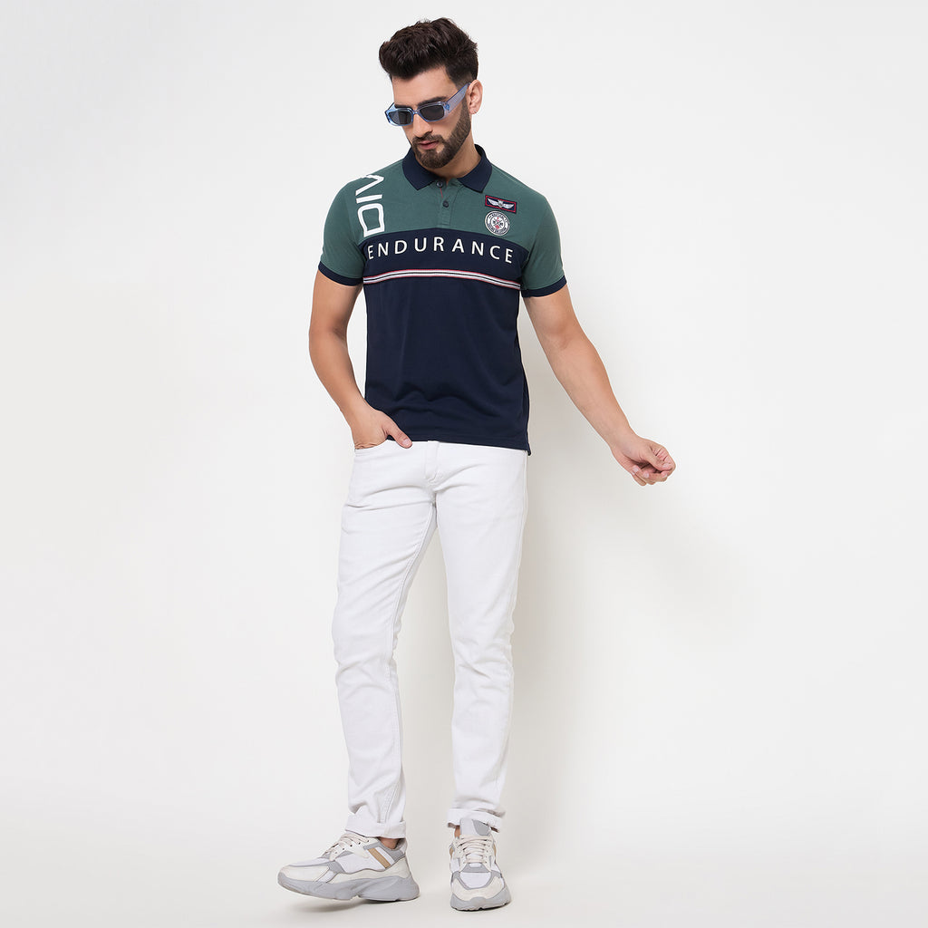 Duke Urban Men Half Sleeve Cotton Tshirt (LF7122)