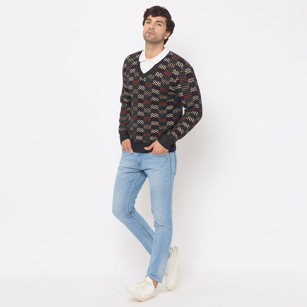 Duke Urban Men Round Neck Sweater (SDS2277)