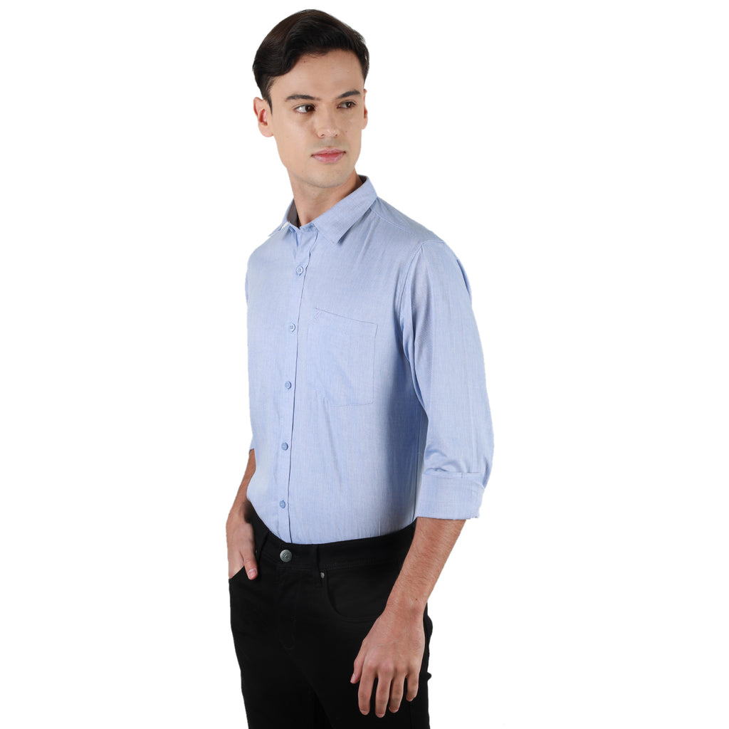Duke Urban Men Full Sleeve Cotton Shirt (SDO7PLDB)