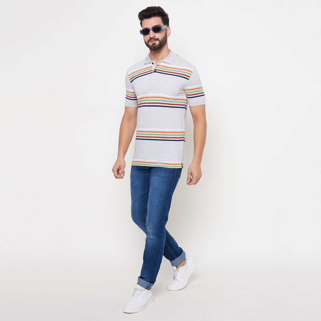 Duke Urban Men Half Sleeve Cotton Tshirt (LF7191)