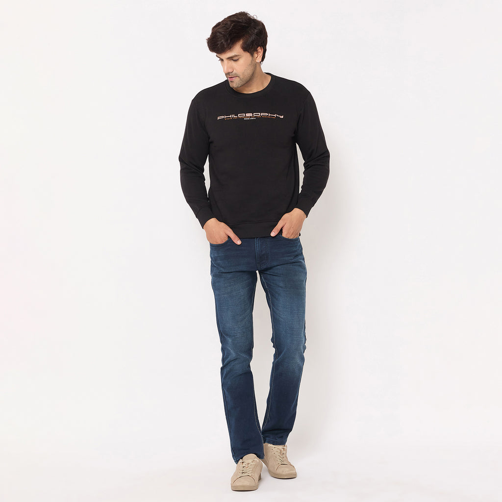 Duke Urban Men Solid Sweatshirt (LF6451)