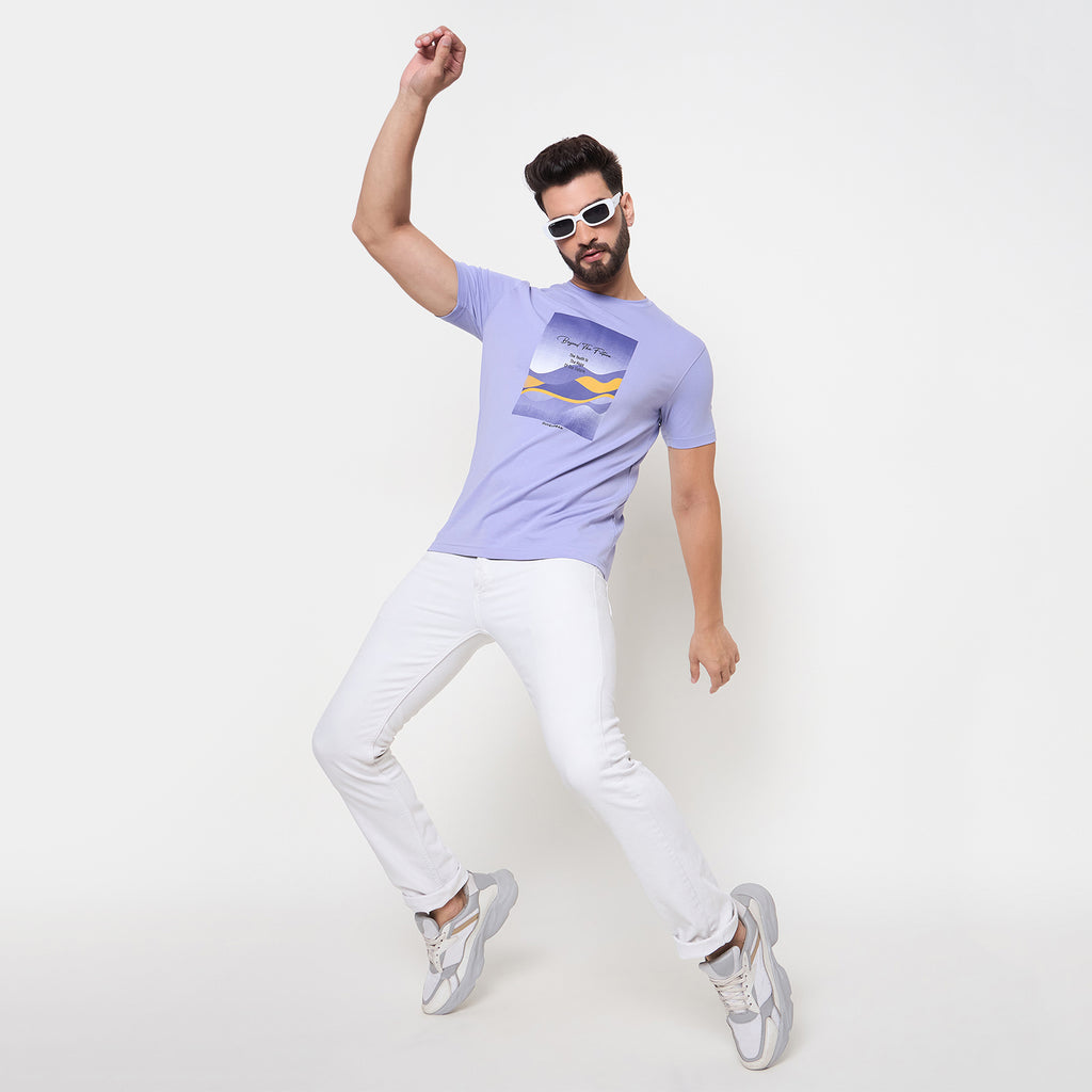 Duke Urban Men Half Sleeve Cotton Tshirt (MLF7289)